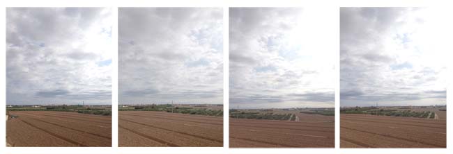 Secuencia de fotografías para crear un panorama Secuencia de fotografías para crear un panorama
